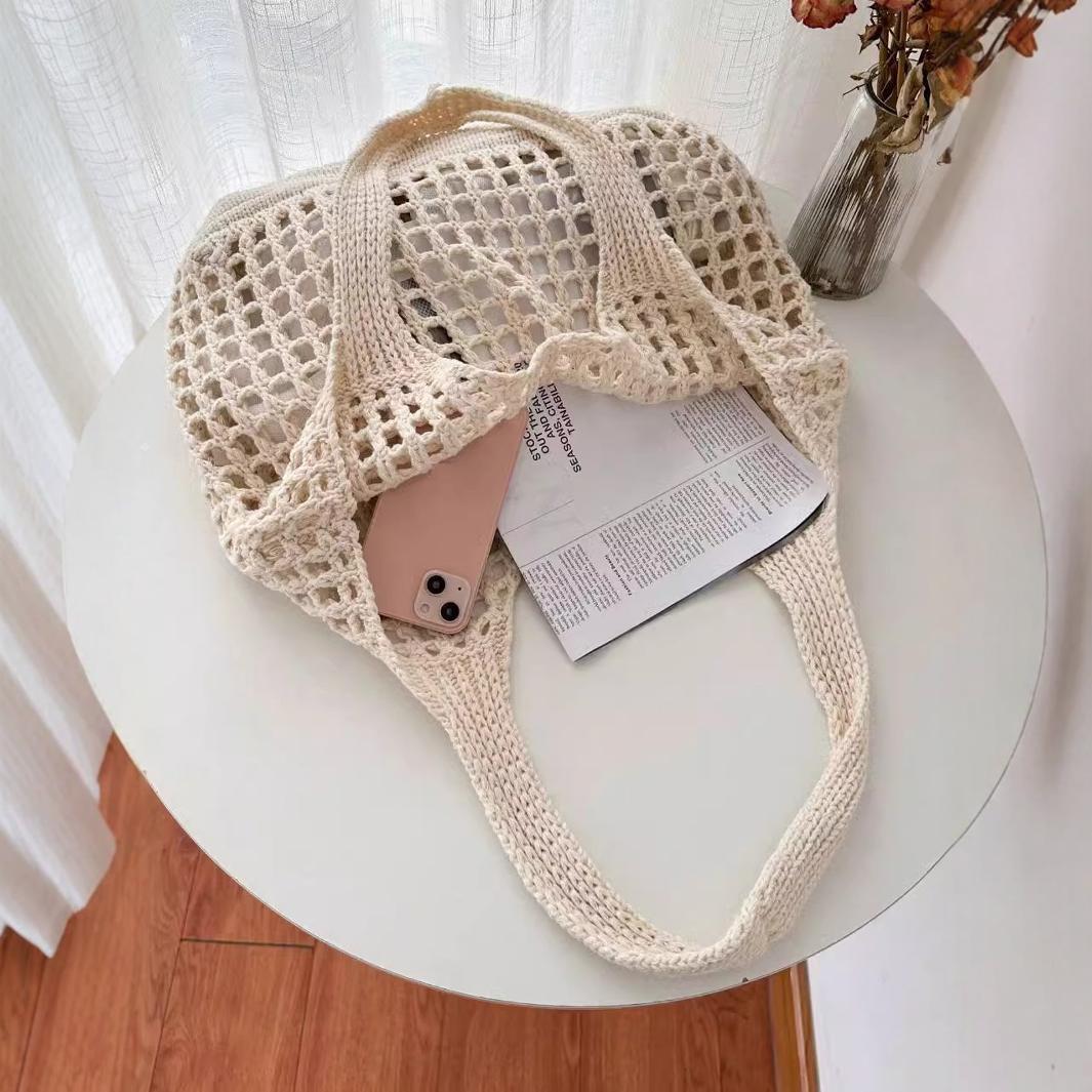 Knitted Tote Bag Women's Bag