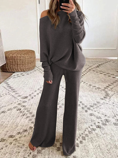 Knitted Two-Piece suit