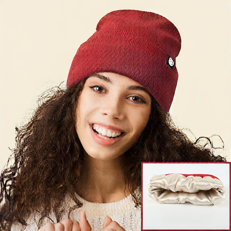 Knitted Warm Beanie with Ear Flaps