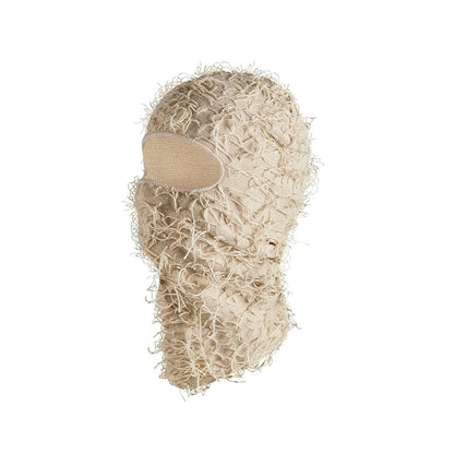 Knitted warm face mask