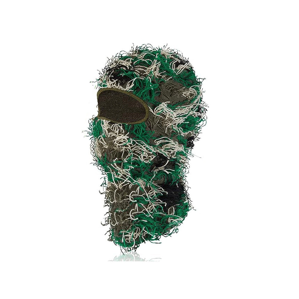 Knitted warm face mask