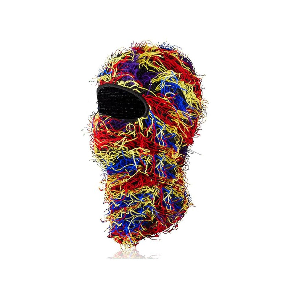Knitted warm face mask