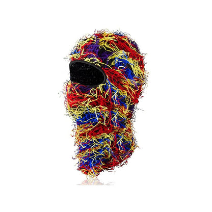 Knitted warm face mask