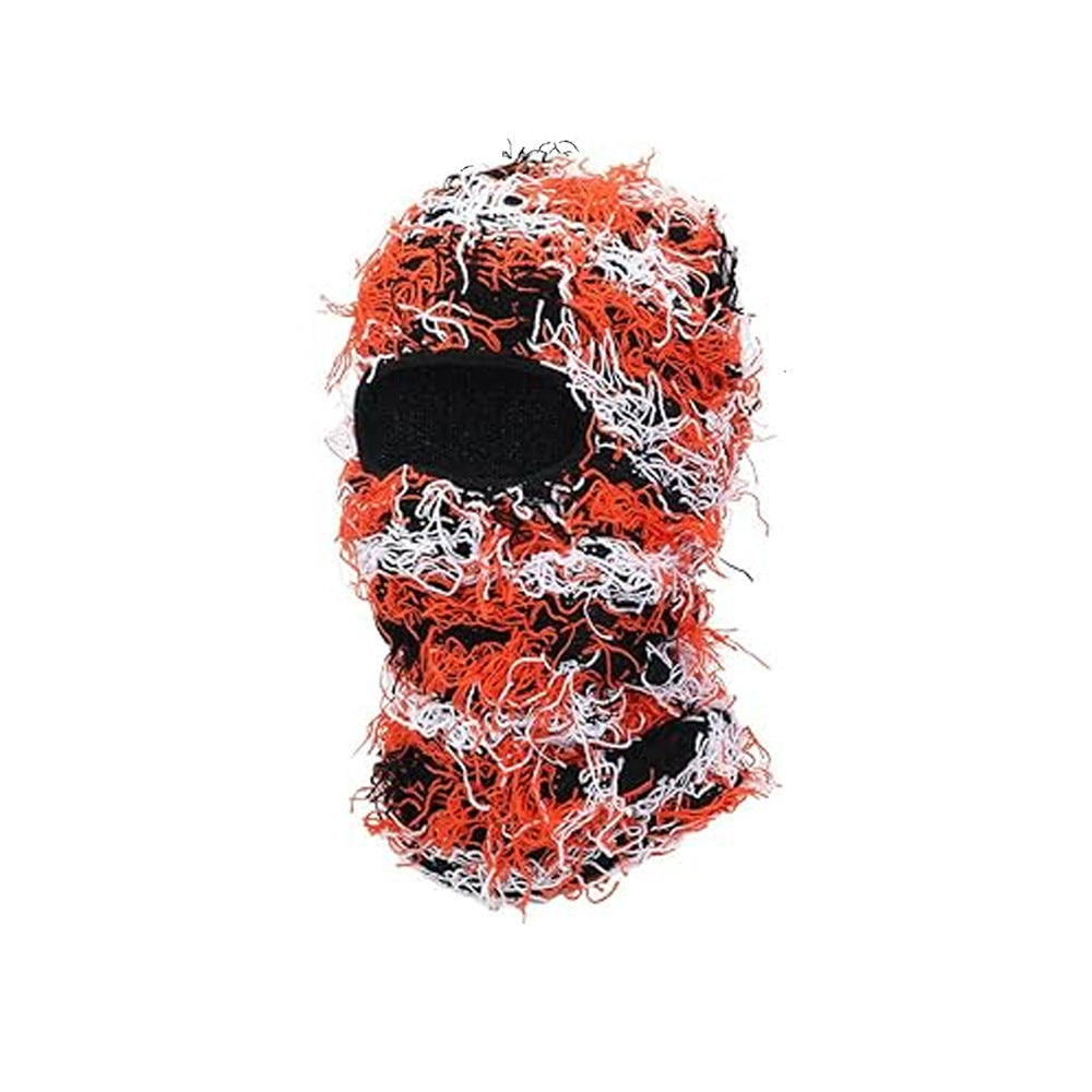 Knitted warm face mask