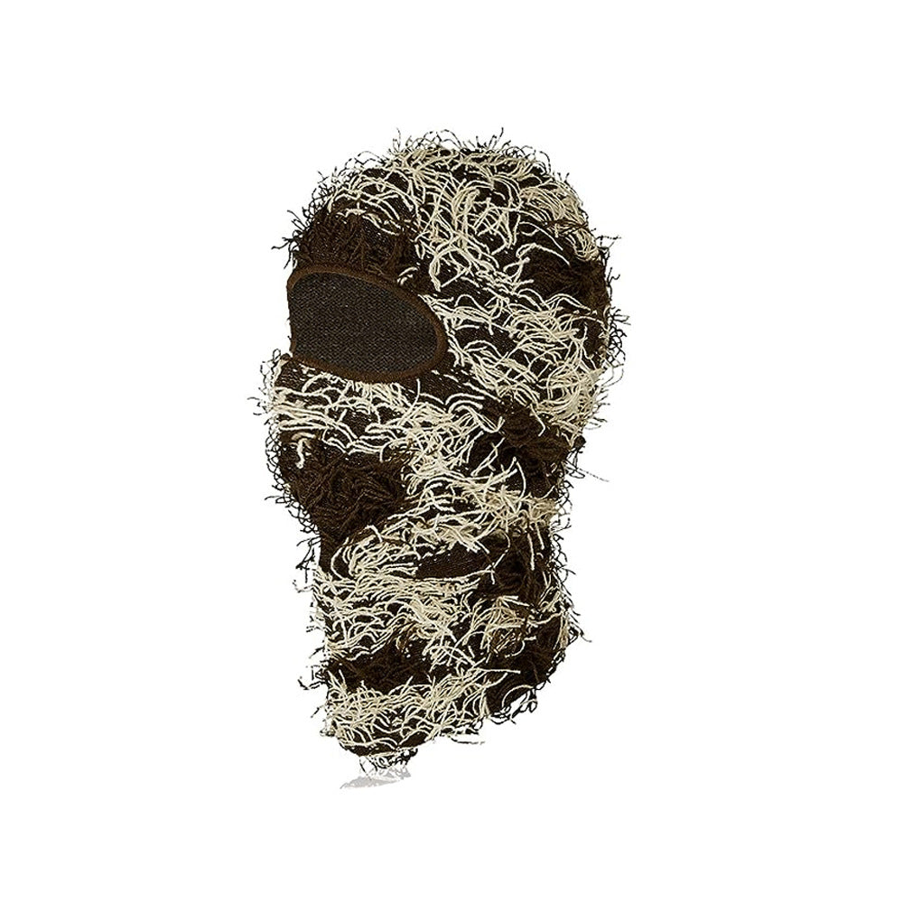 Knitted warm face mask