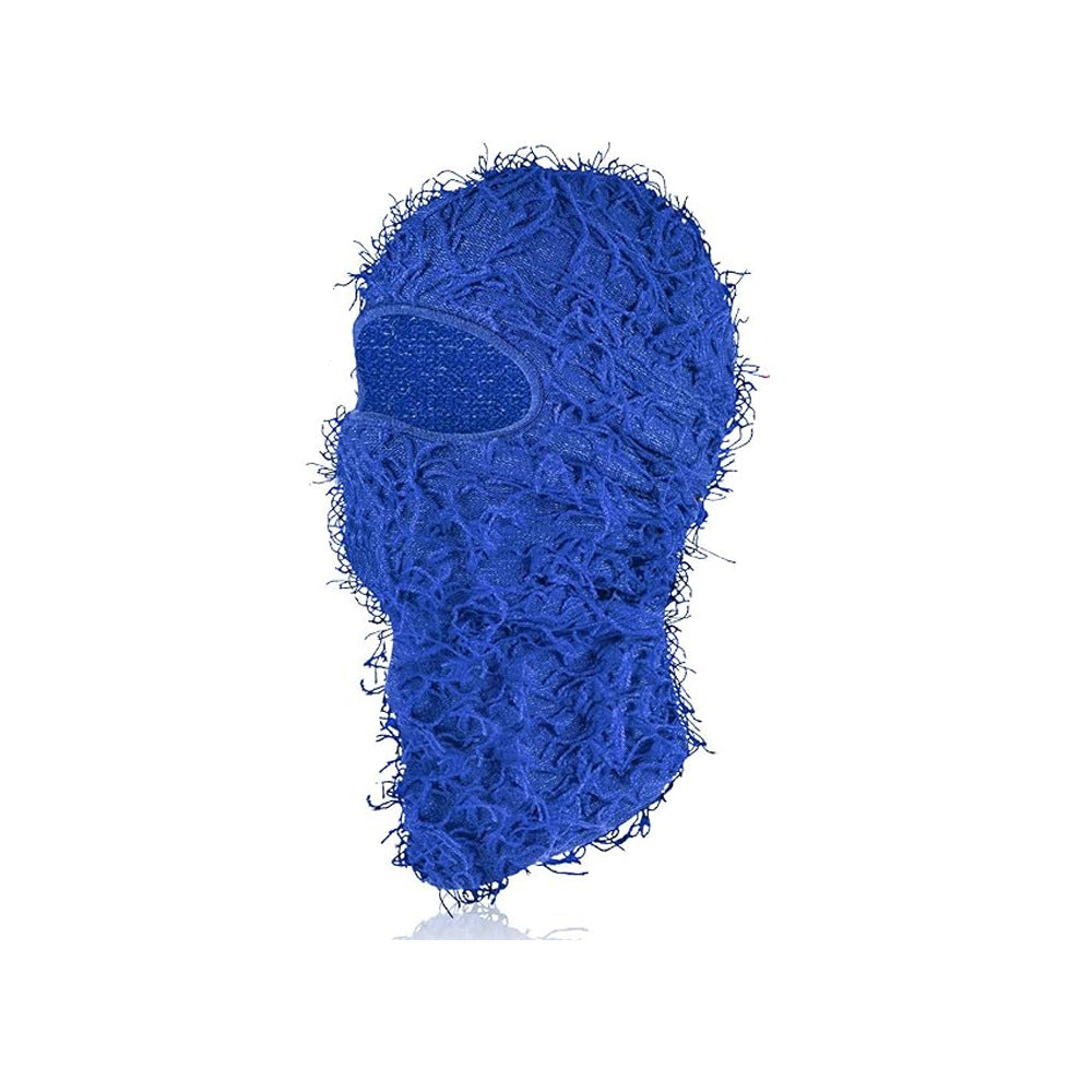 Knitted warm face mask