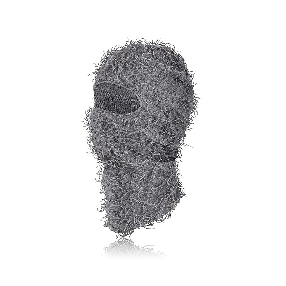 Knitted warm face mask