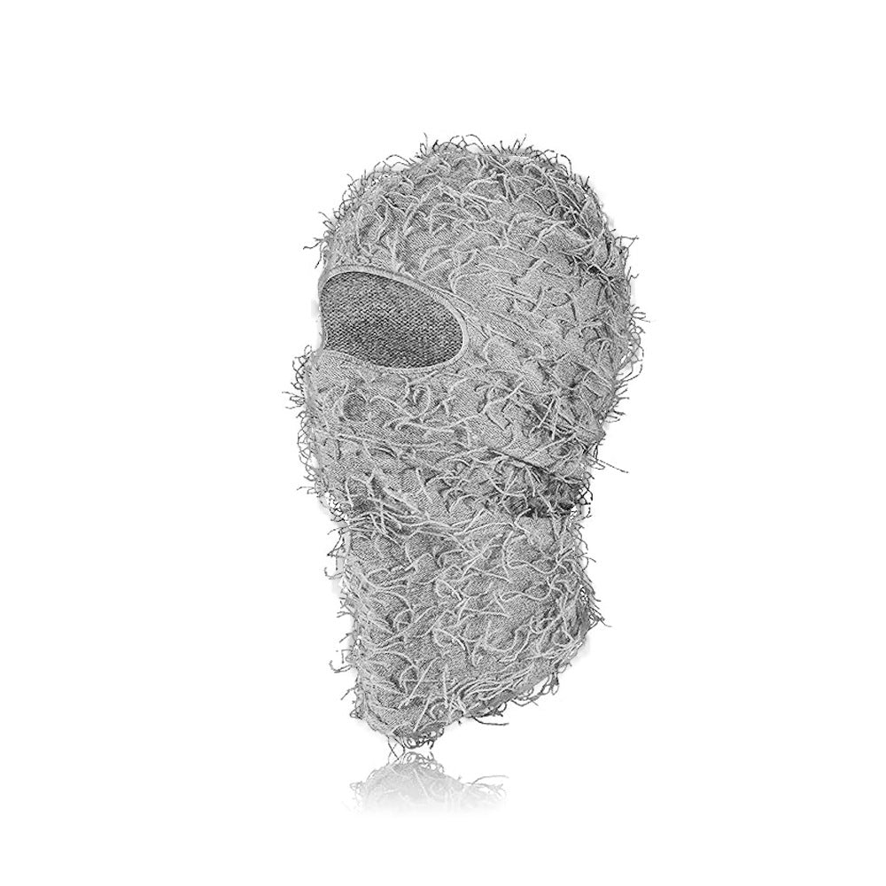 Knitted warm face mask