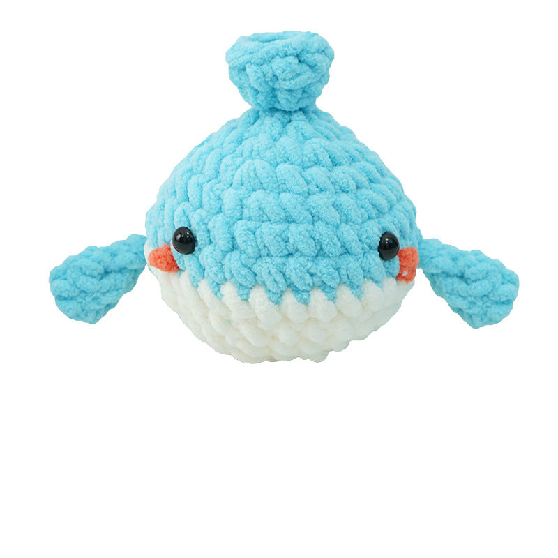 Knitted Whale Toy Craft Kit