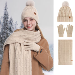 Twist three-piece set beige