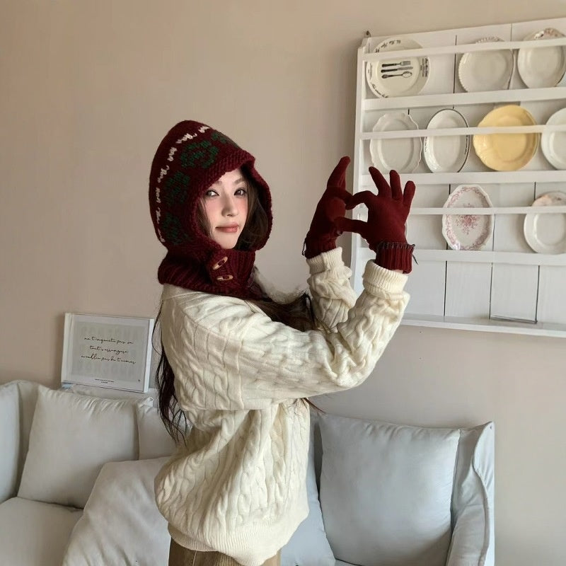 knitted wool hat