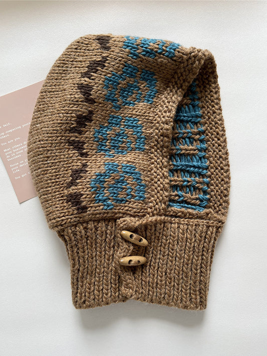 knitted wool hat