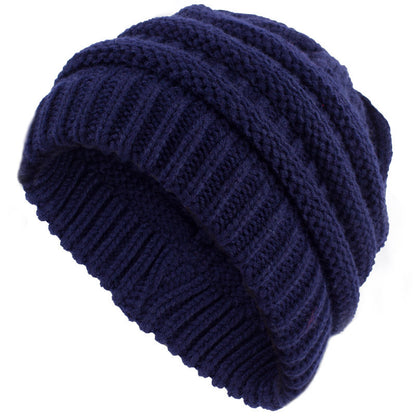 Knitted wool hat