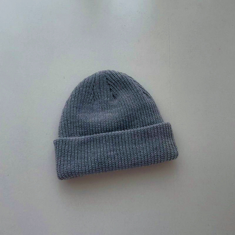 Knitted wool hat