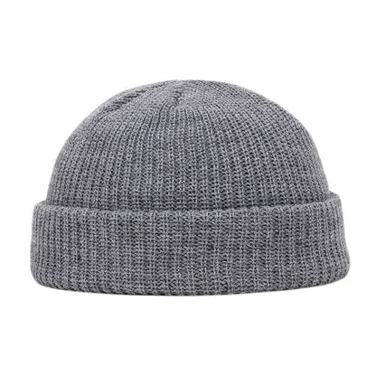 Knitted wool hat