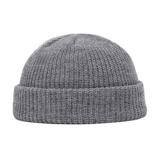 Knitted wool hat