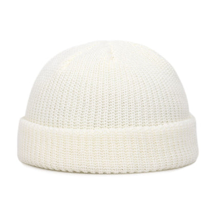 Knitted wool hat