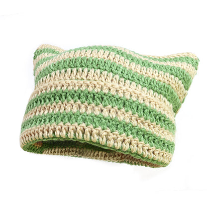 knitted wool hat