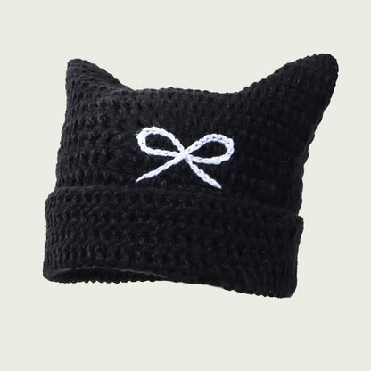 knitted wool hat