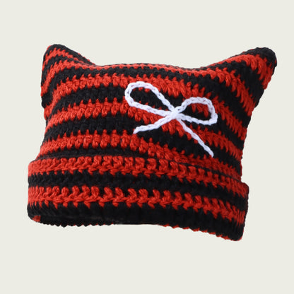 knitted wool hat