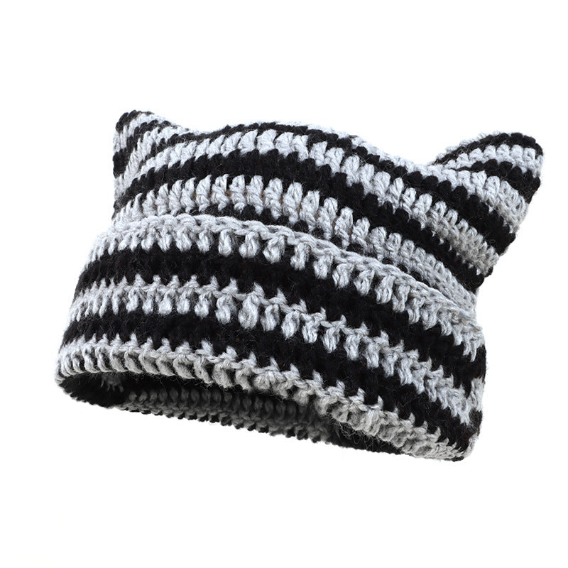 knitted wool hat