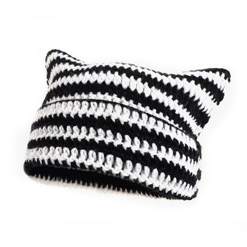 knitted wool hat
