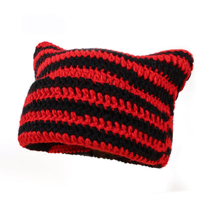 knitted wool hat