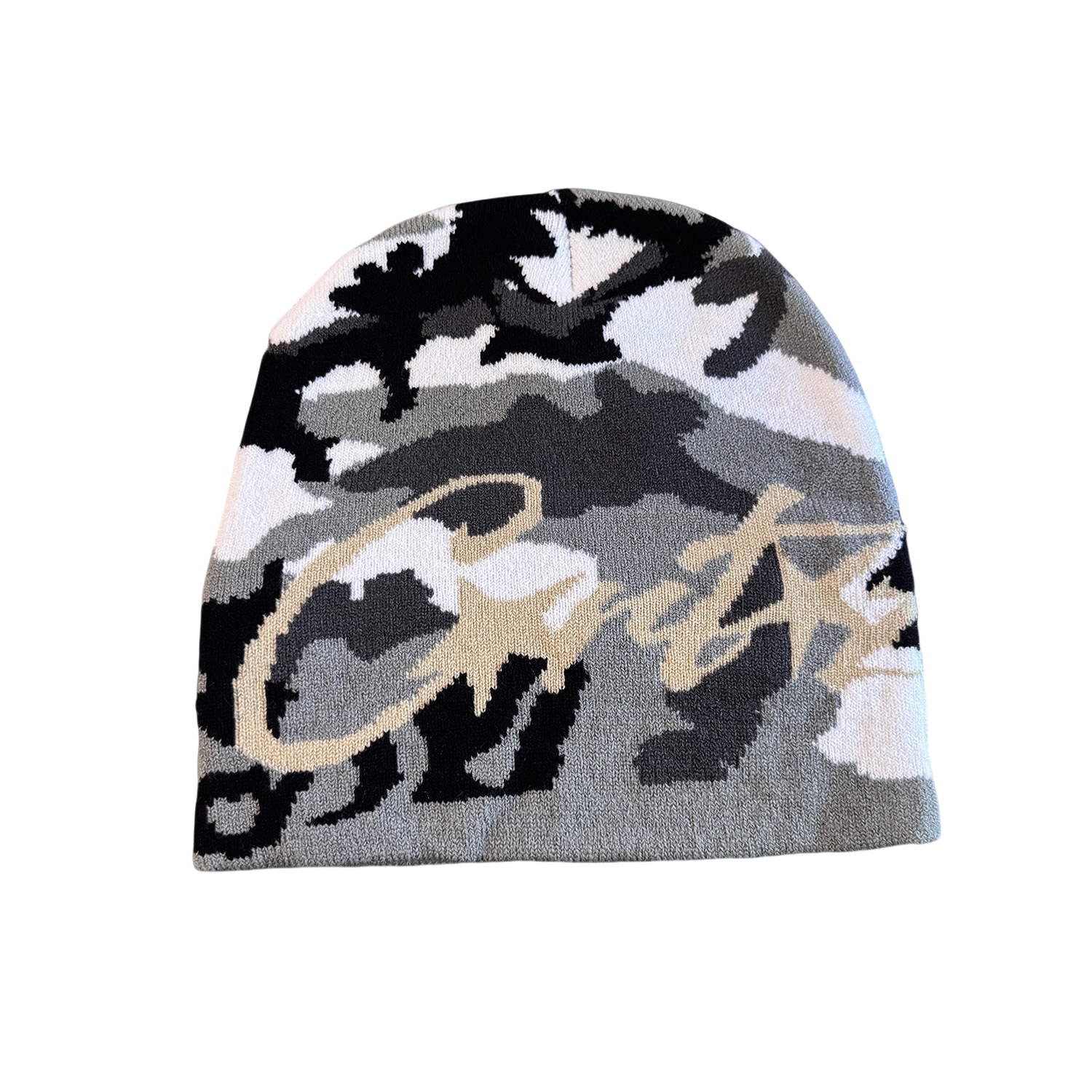 Knitted woolen hat
