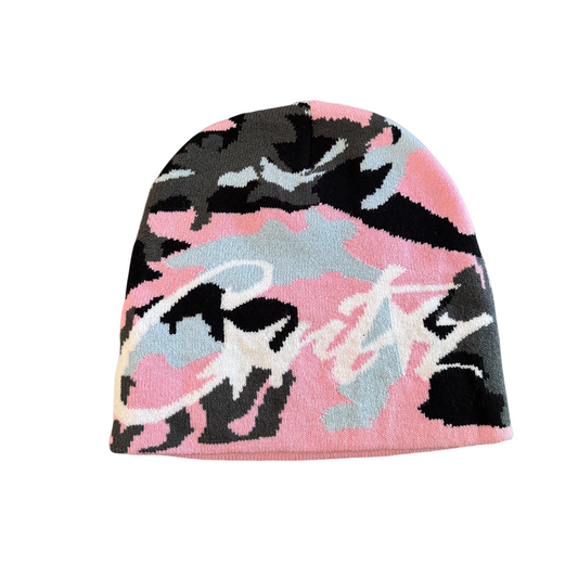 Knitted woolen hat