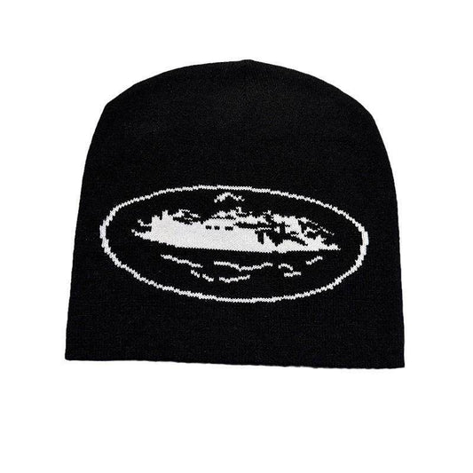 Knitted woolen hat