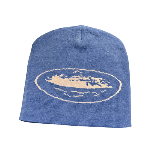 Knitted woolen hat