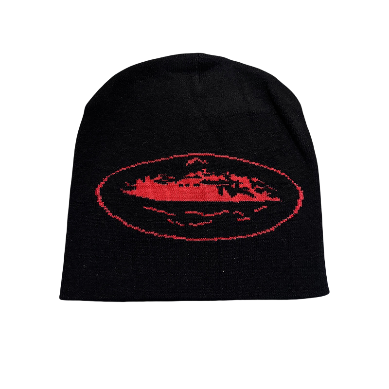 Knitted woolen hat