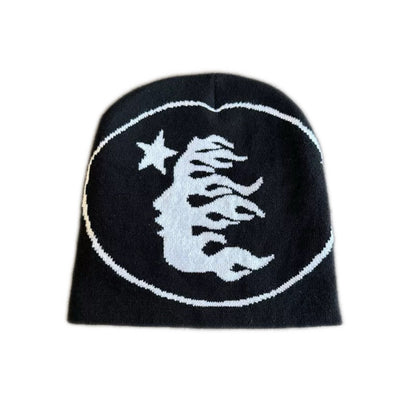 Knitted woolen hat