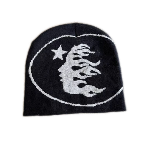 Knitted woolen hat