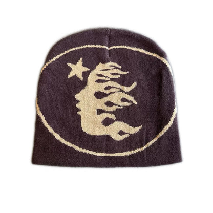 Knitted woolen hat