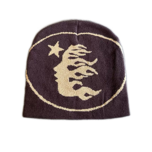 Knitted woolen hat