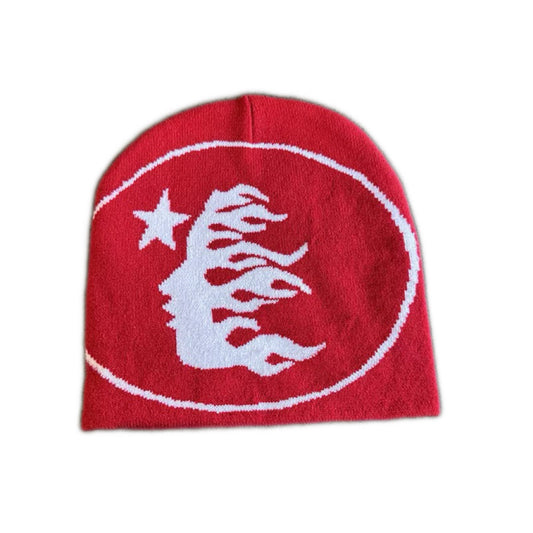 Knitted woolen hat