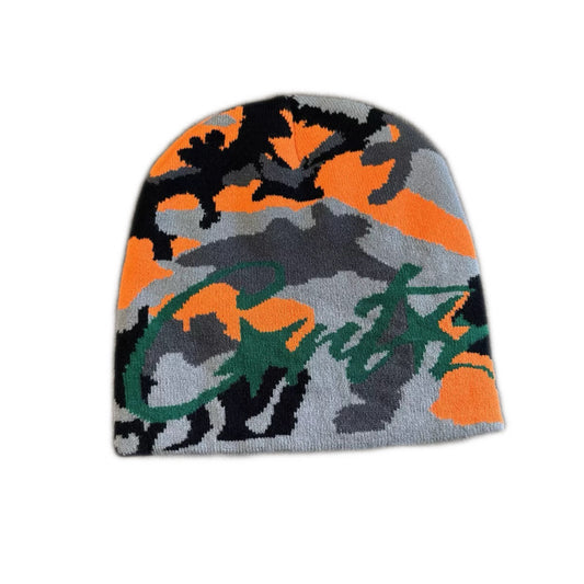 Knitted woolen hat