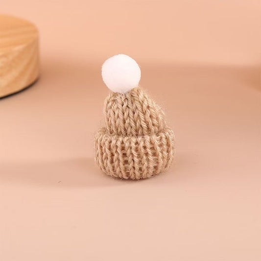 Knitted woolen hat