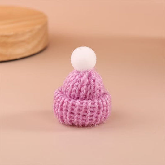 Knitted woolen hat