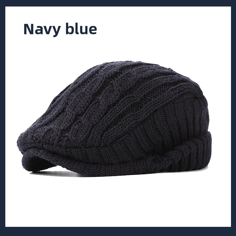 Knitted woolen hat