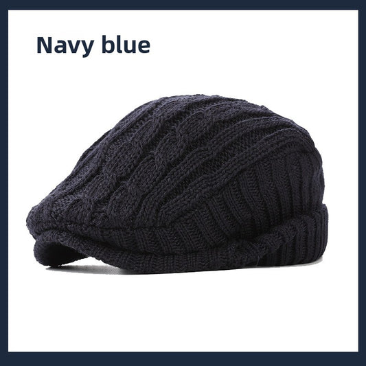 Knitted woolen hat