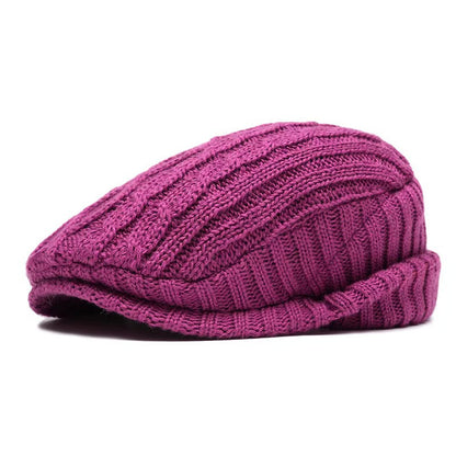 Knitted woolen hat