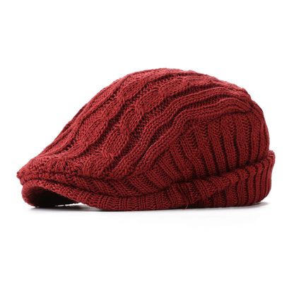 Knitted woolen hat