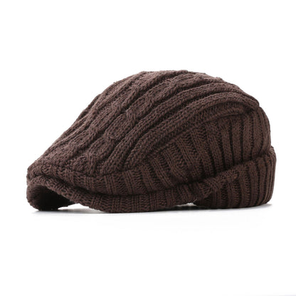 Knitted woolen hat