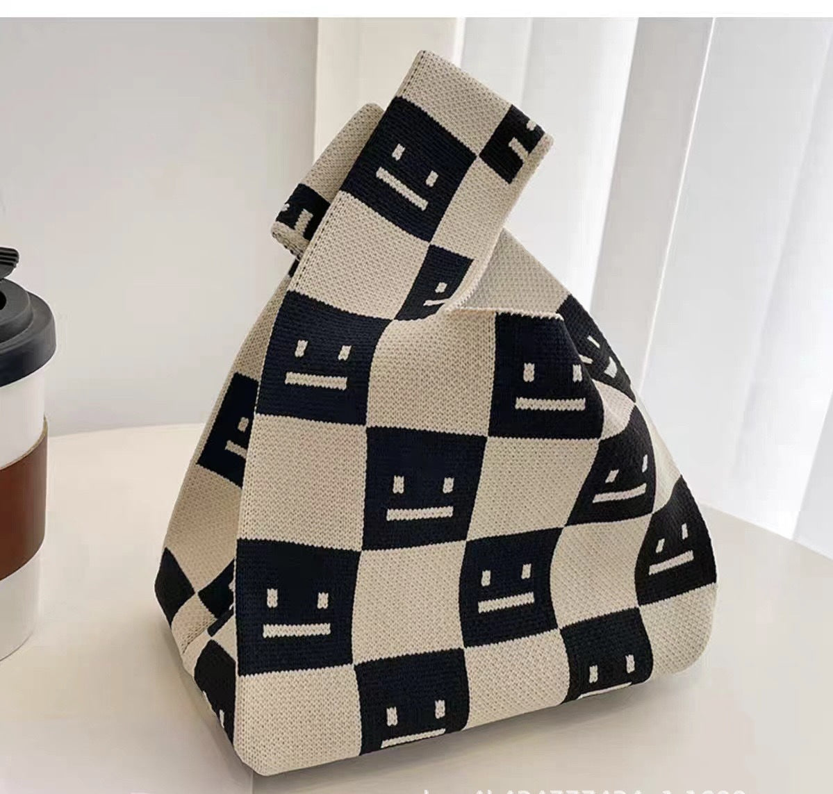 Knitted Wrist Handbag