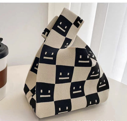 Knitted Wrist Handbag