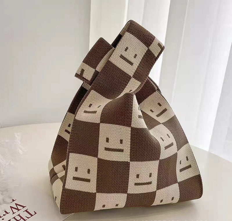 Knitted Wrist Handbag
