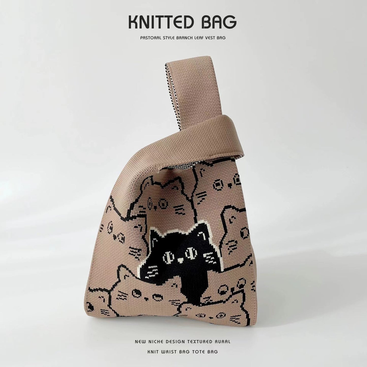 Knitted Wrist Handbag