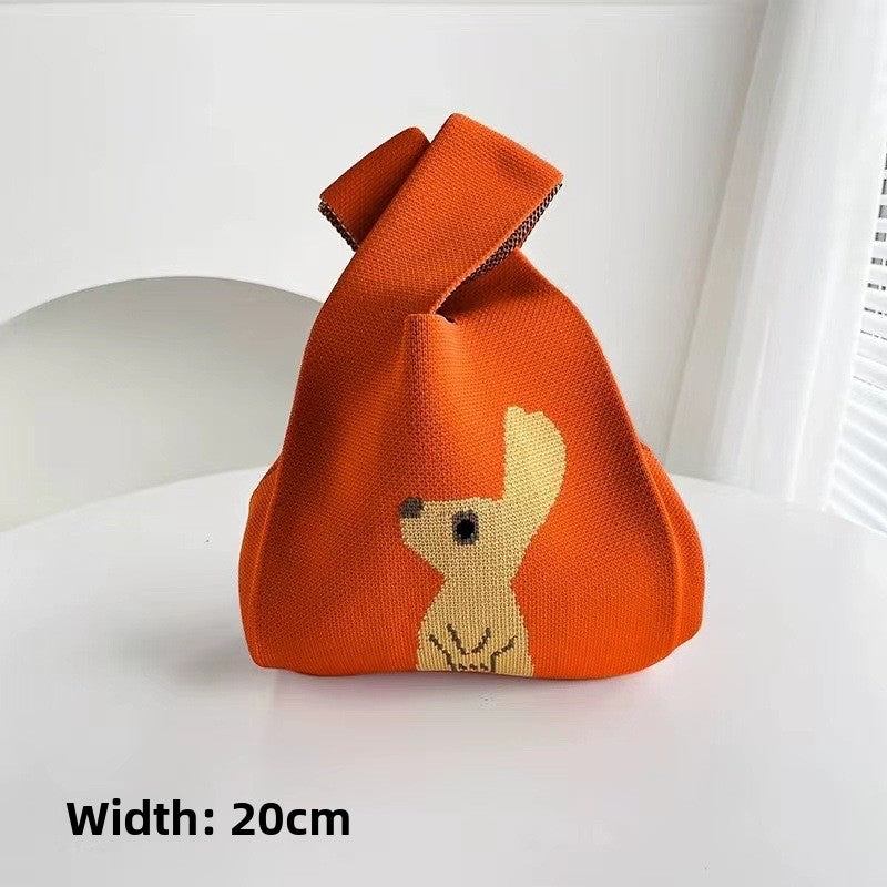 Knitted Wrist Handbag